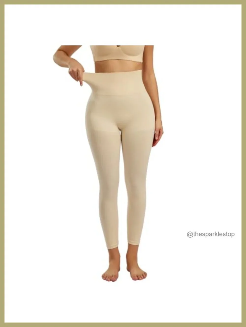 High Waist Tummy Control Butt Lift Thigh Slimmer Compression Leggings Shapewear